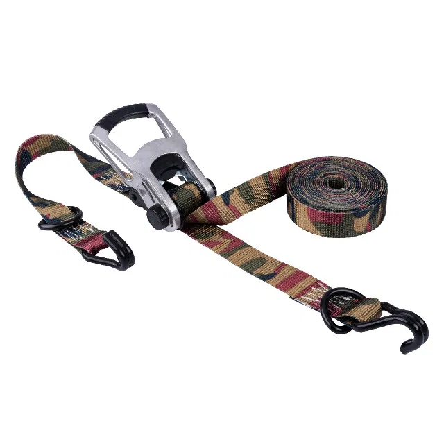 47352 – HAMPTON PROD Tie Down Strap, 16 Foot Length x 1-1/4 Inch Width 1000 Pounds Load Capacity 3000 Pounds Break St...